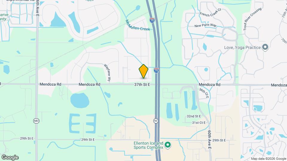 5111 Blue Willow Wy Map and Location Details