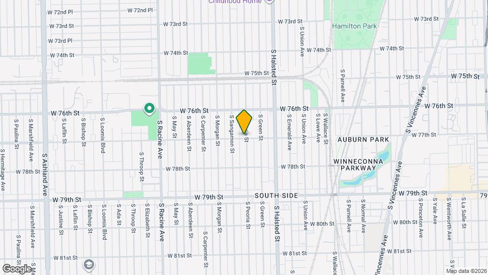 7652 S Peoria St Map and Location Details