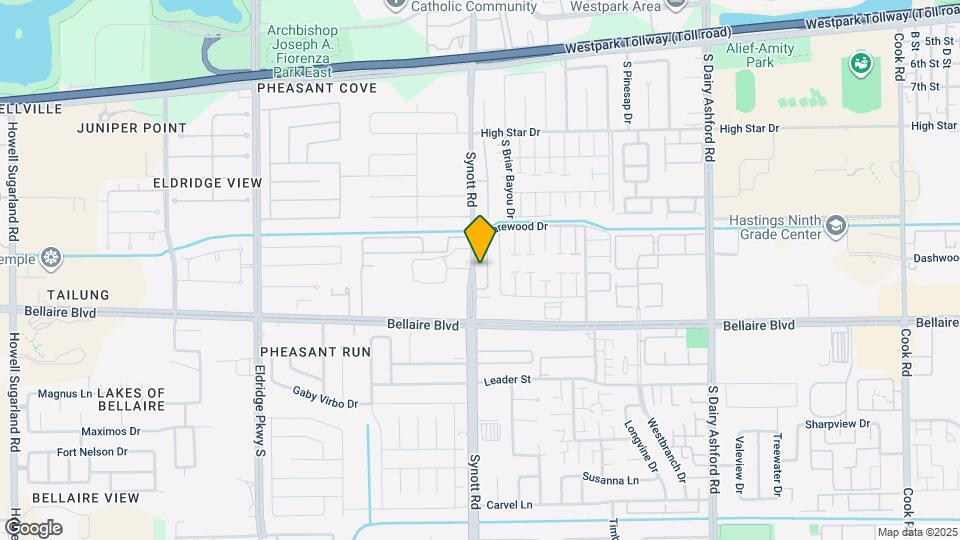 6710 Bellaire Gardens Dr Map and Location Details