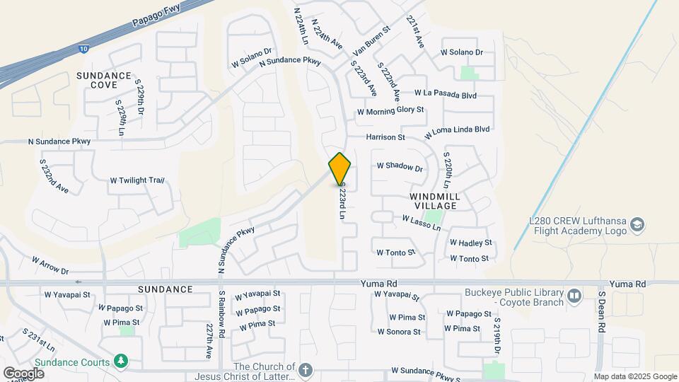 724 S 223rd Ln Map and Location Details