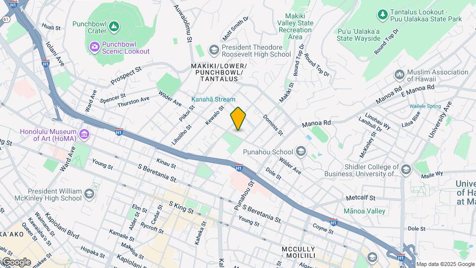 1430 Wilder Ave Mapa y Detalles de la Ubicación