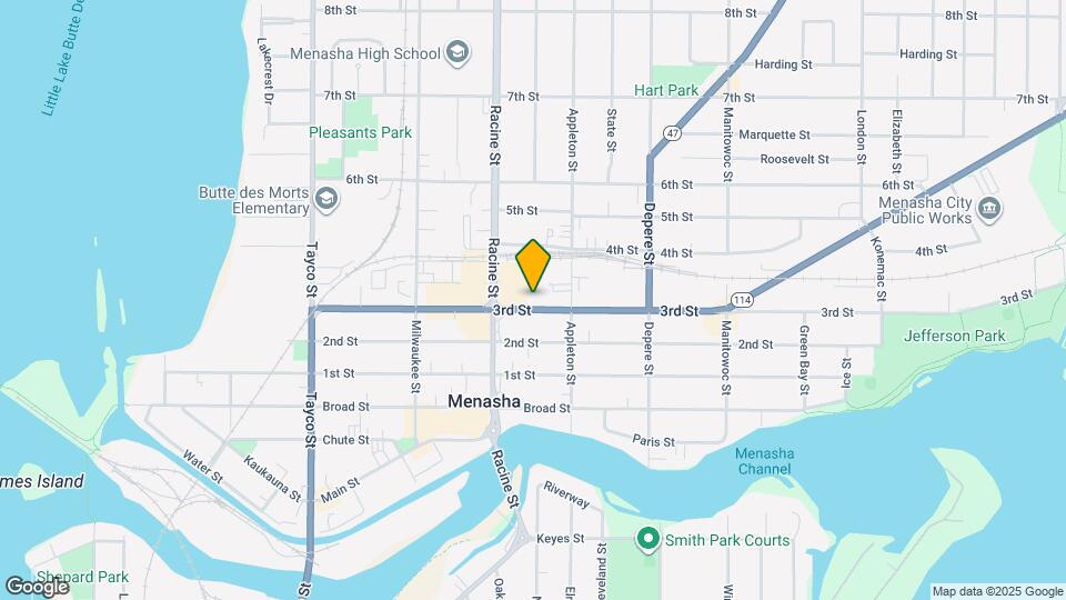 524 3rd St Map and Location Details