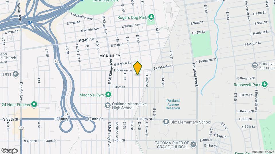 3580 E K St Mapa y Detalles de la Ubicación