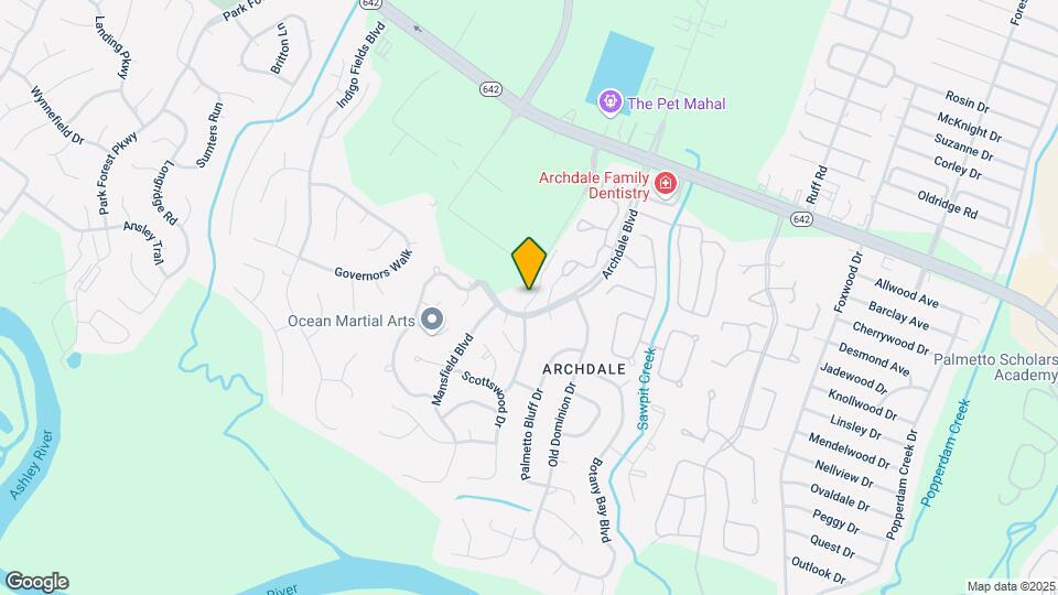 340 Archdale Map and Location Details