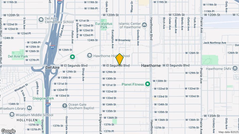 4654 W El Segundo Blvd Mapa y Detalles de la Ubicación