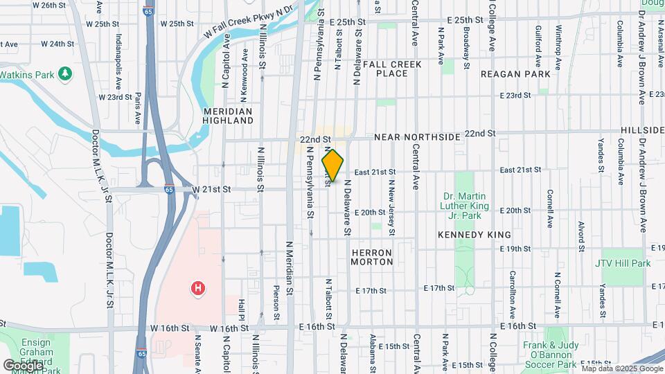 2043 N Talbott St Mapa y Detalles de la Ubicación