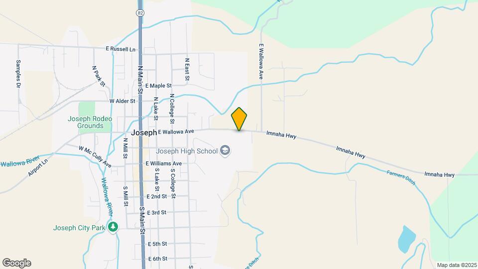 608 E Wallowa Ave Map and Location Details