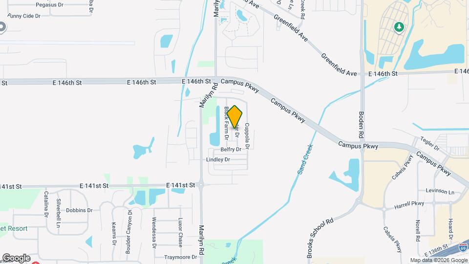 14345 Banister Dr Map and Location Details