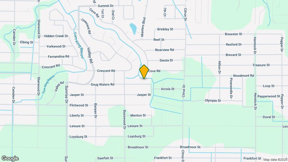 7134 Snug Waters Rd Map and Location Details