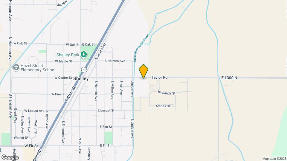 460 Center St Map and Location Details