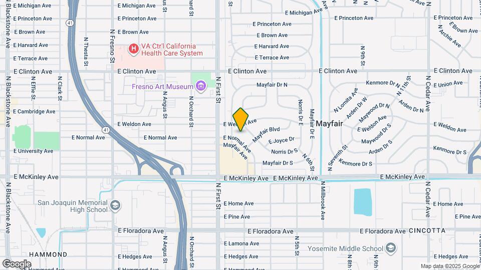 3225 E Normal Ave Map and Location Details