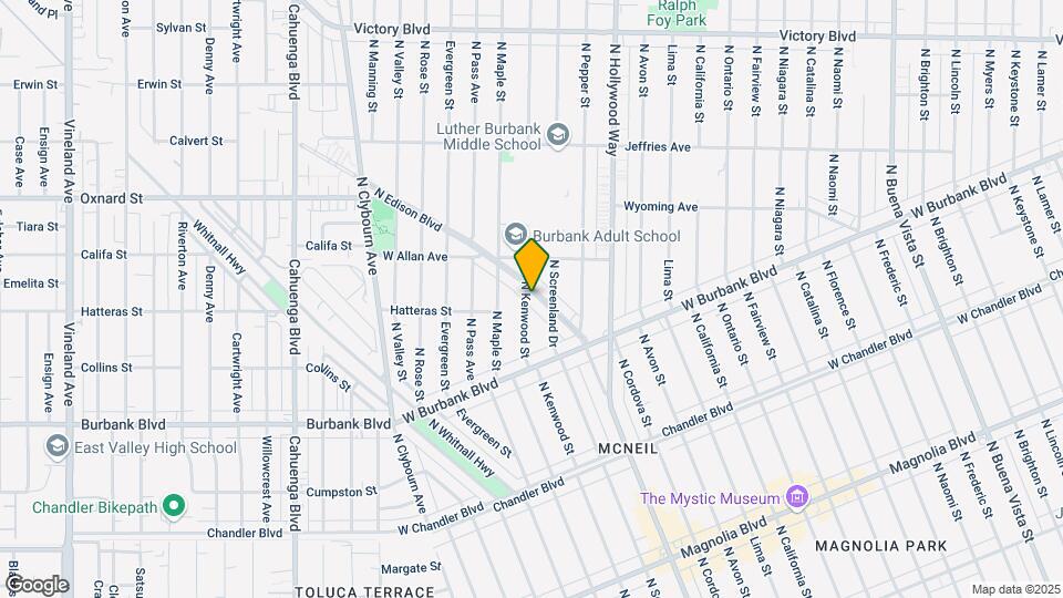 1520-1522 Edison Blvd Map and Location Details