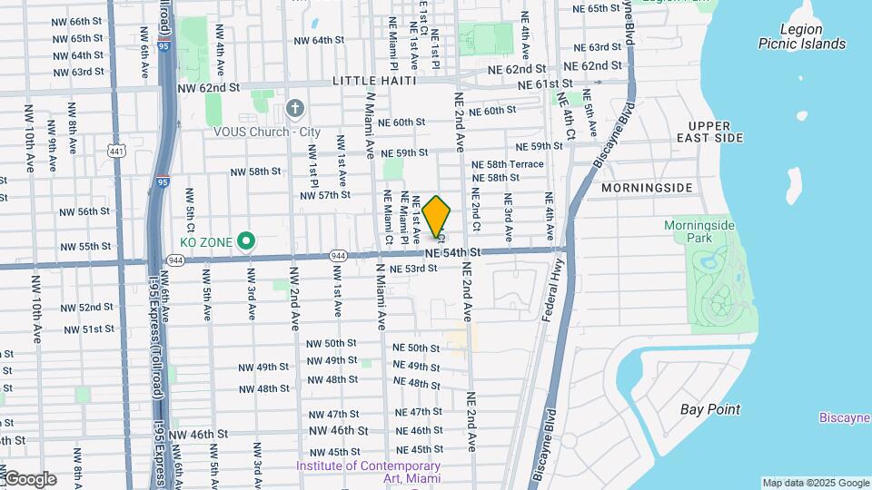 5416 NE 1st Ct Map and Location Details
