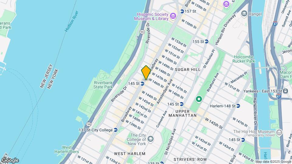 561 W 145th St Mapa y Detalles de la Ubicación