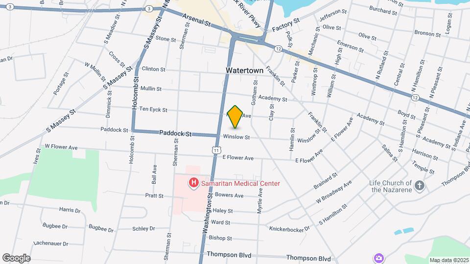 127 Winslow St Map and Location Details