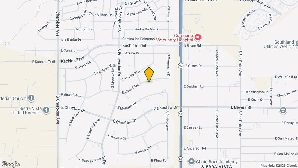 3590 Kalispell Ave Map and Location Details