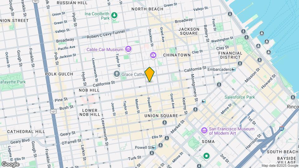 762-772 Pine St Map and Location Details