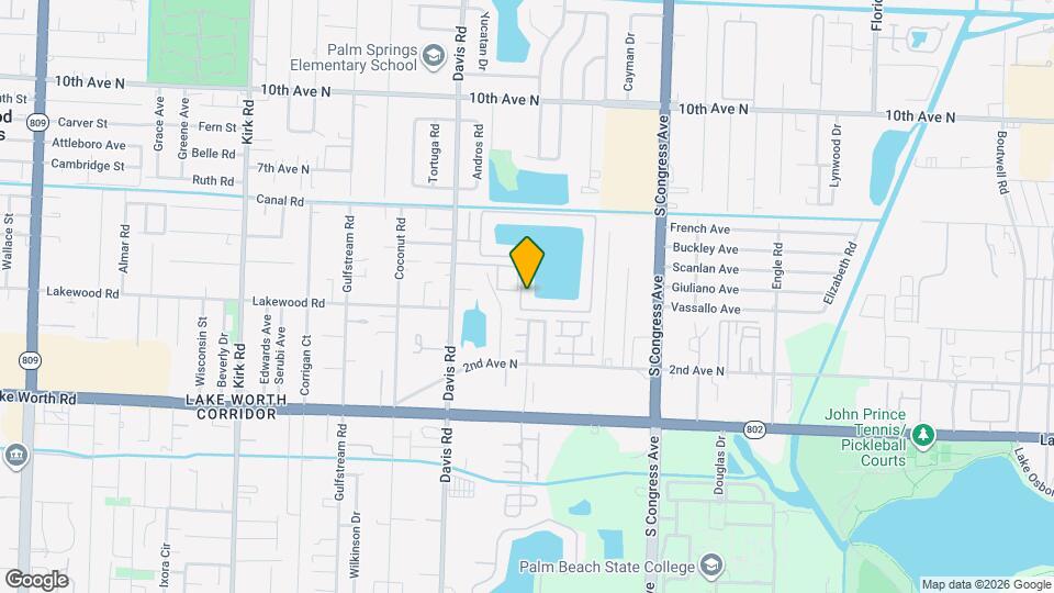 4803 Waterview Cir Map and Location Details