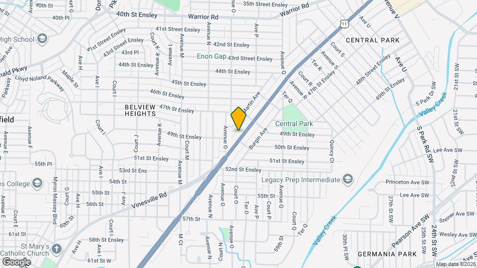 1536 Bessemer Rd Mapa y Detalles de la Ubicación
