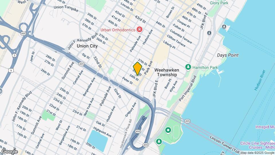 112 34th St Map and Location Details