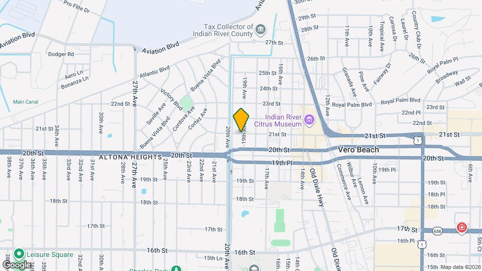 2065 19th Ave Map and Location Details
