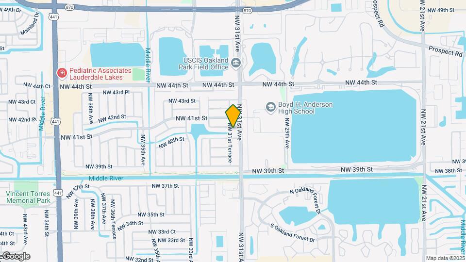4040 NW 31st Ter Map and Location Details