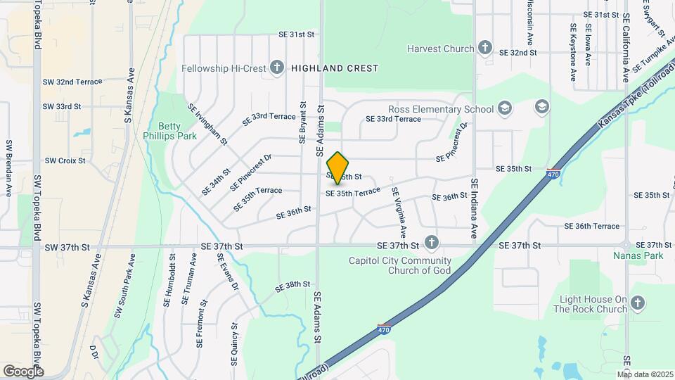 630 SE 35th Terrace Map and Location Details