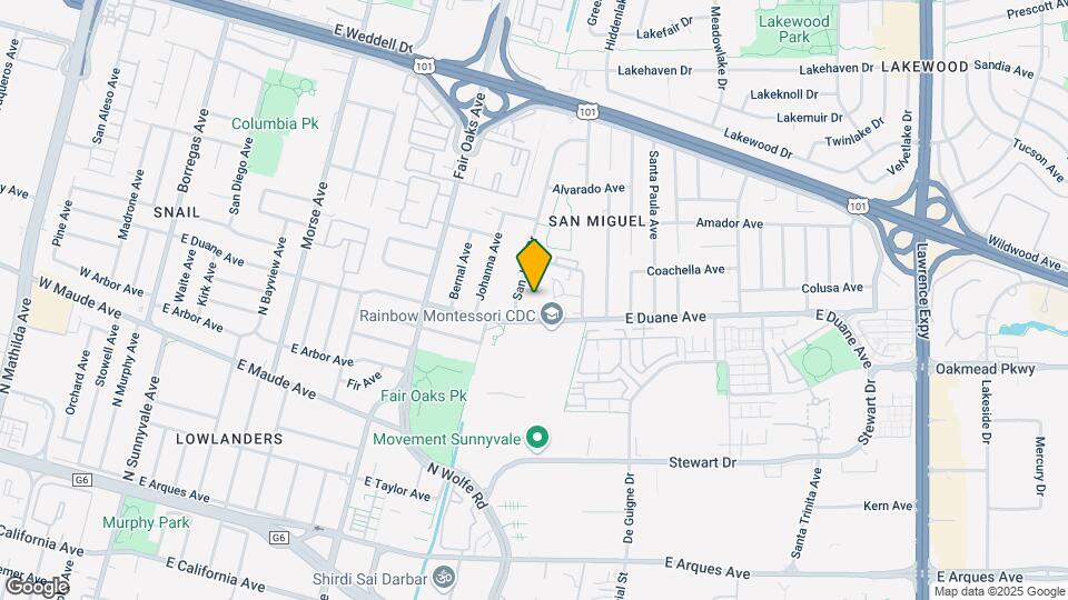 736 San Jule Ct Map and Location Details