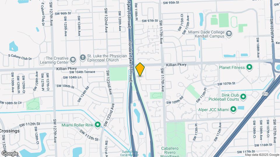 11829 SW 105th Terrace Map and Location Details