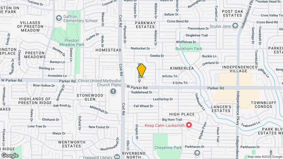 3314 San Mateo Dr Map and Location Details