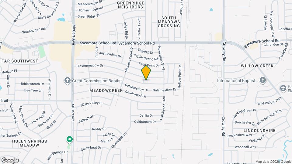 2552 Forest Creek Dr Map and Location Details