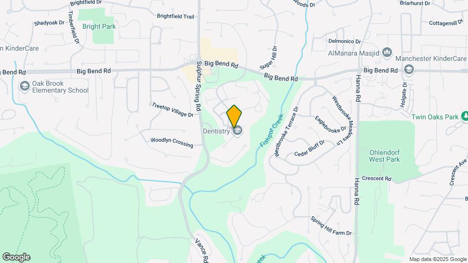 708 Ridgeside Dr Map and Location Details
