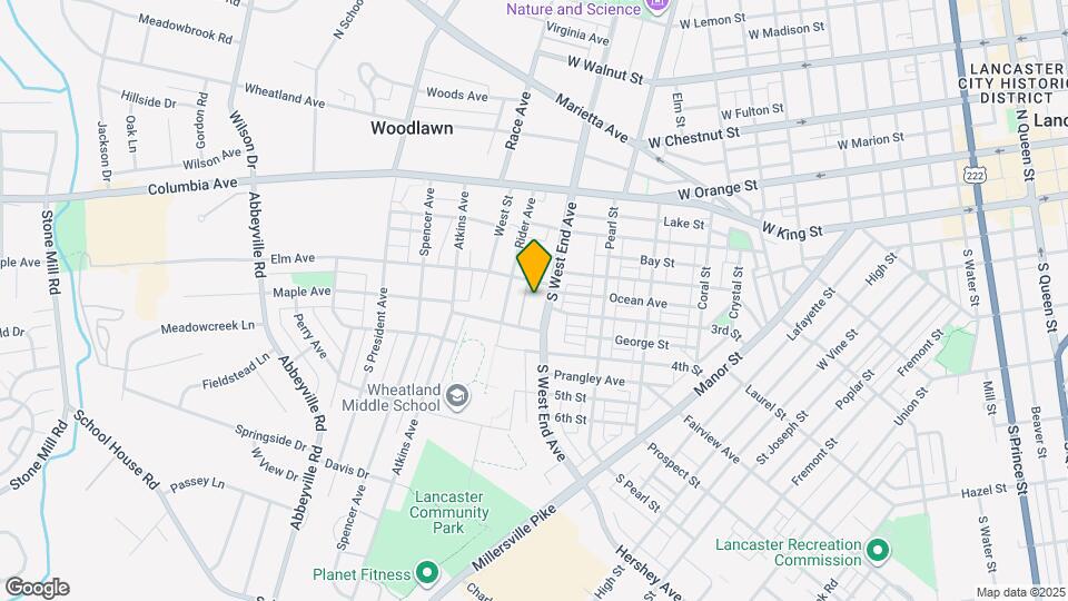 322 S West End Ave, Unit 2 Map and Location Details