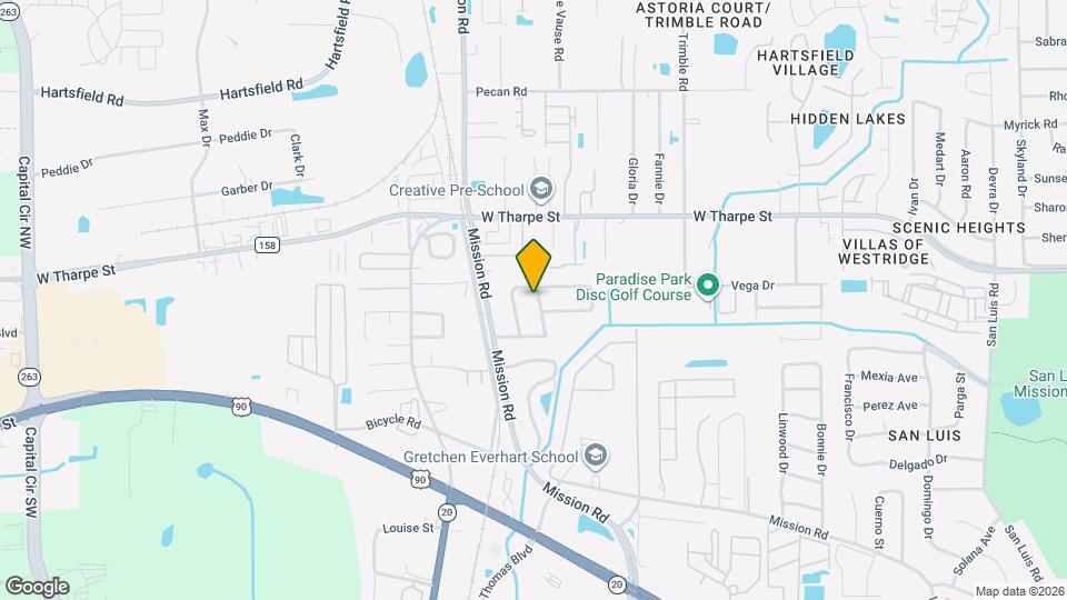 1514 Majestic Ave Map and Location Details