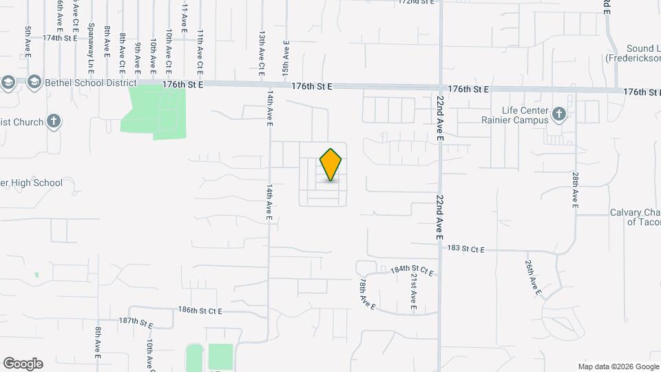 1723 181st St E Map and Location Details