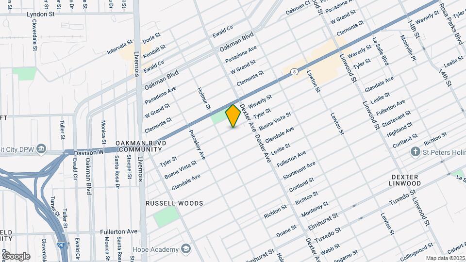 3783 Tyler St Map and Location Details