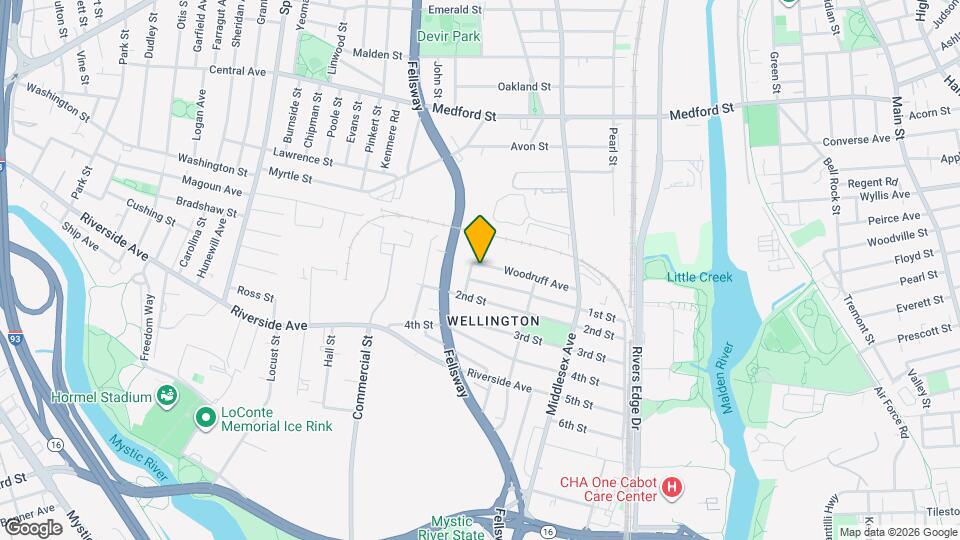 128 Woodruff Ave Map and Location Details