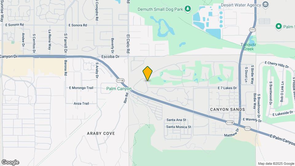 501 Desert Lakes Cir, Unit 501 Map and Location Details