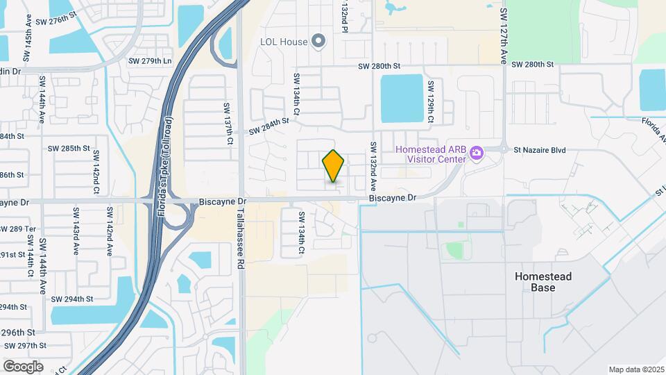 28720 SW 133rd Ct Map and Location Details