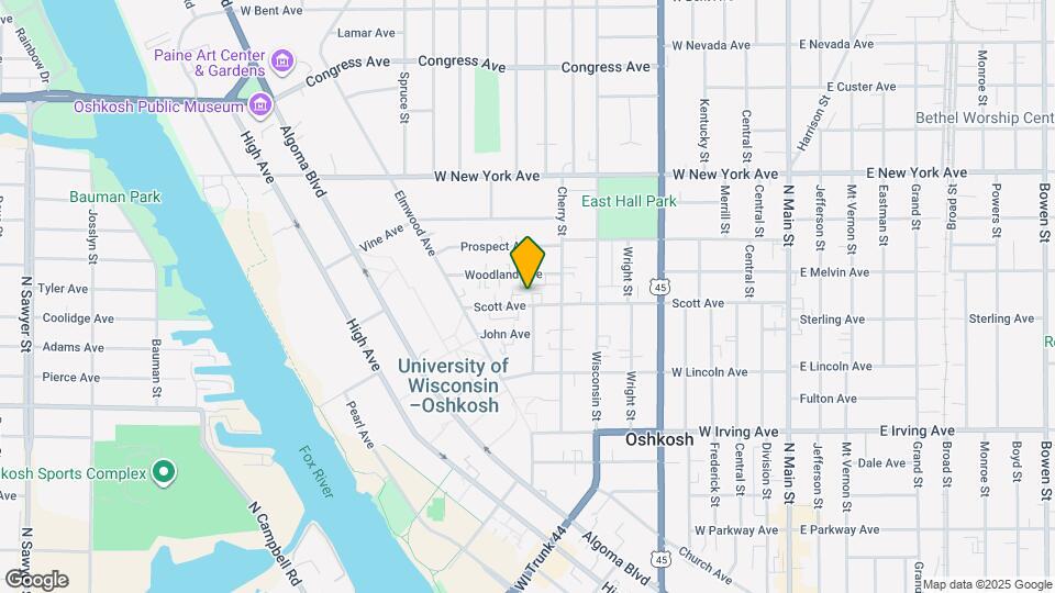 732 Scott Ave Map and Location Details