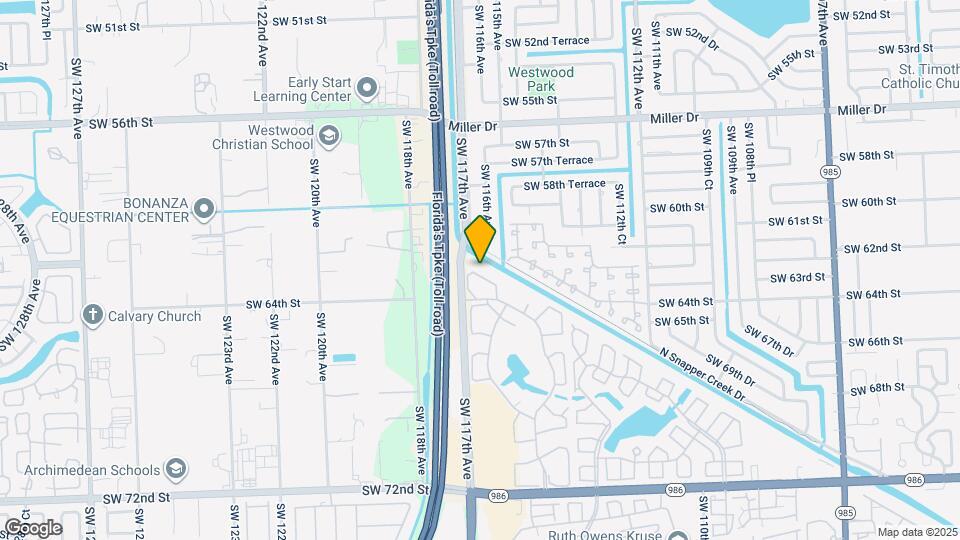 6211 SW 116th Pl Map and Location Details