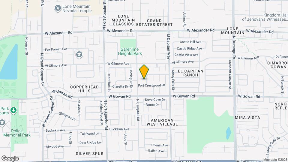 8963 Hillsboro Creek Ct Map and Location Details