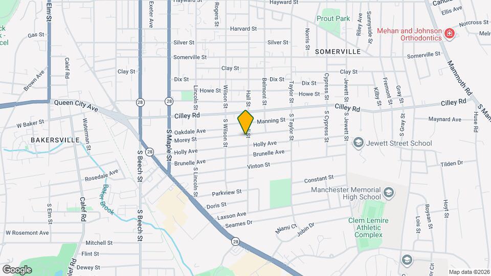 91 S Hall St, Unit #2 Map and Location Details