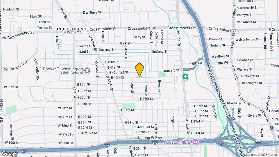 716 E 40th St Map and Location Details