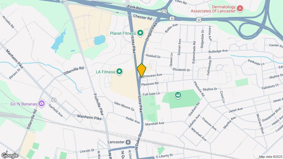 1405 Oregon Pike Map and Location Details