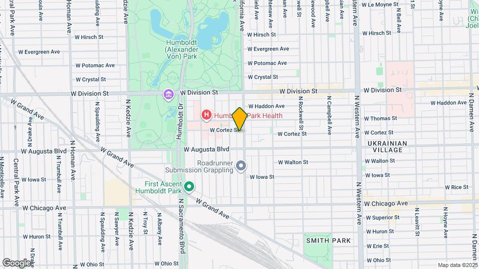 1028 N California Ave Mapa y Detalles de la Ubicación