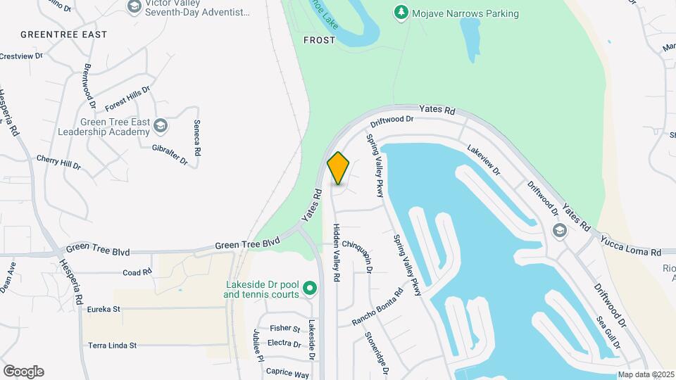 13860 Evergreen Ln Map and Location Details