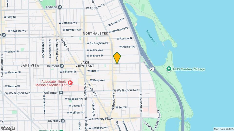 541 W Belmont Ave, Unit M09B Mapa y Detalles de la Ubicación