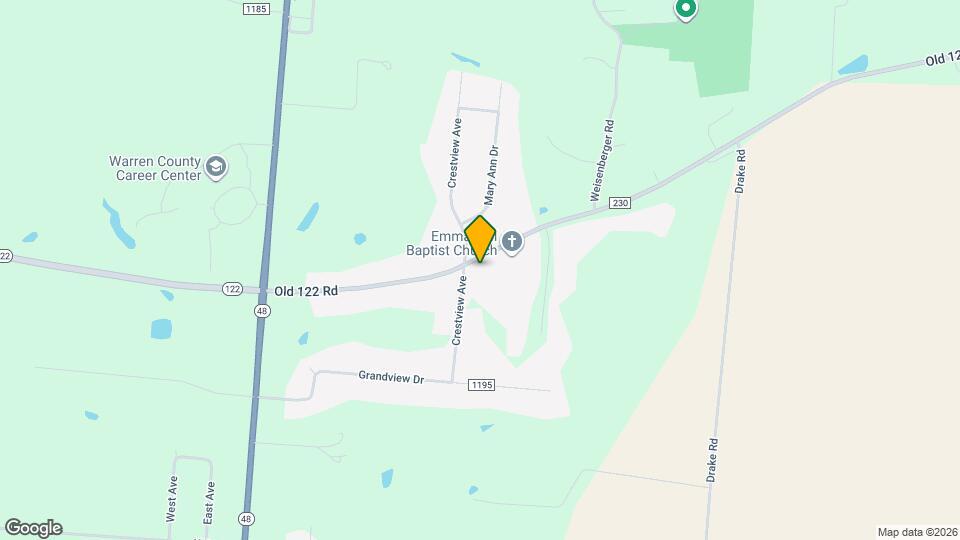 427 Old 122 Rd Map and Location Details