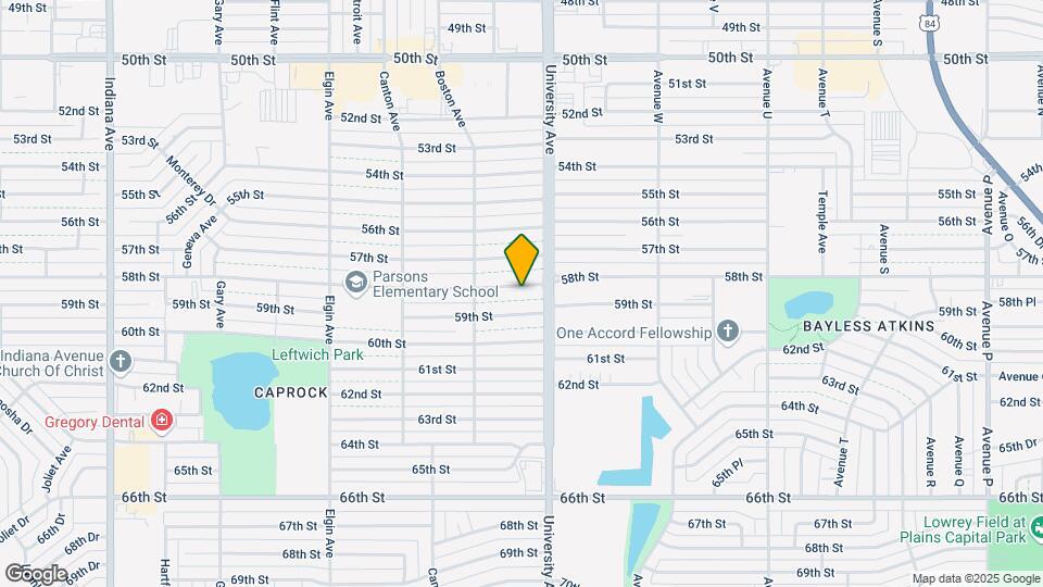2507 58th St Map and Location Details